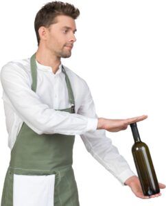 rebouchage de vin