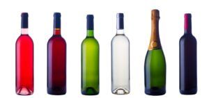 tapones sintéticos en botellas