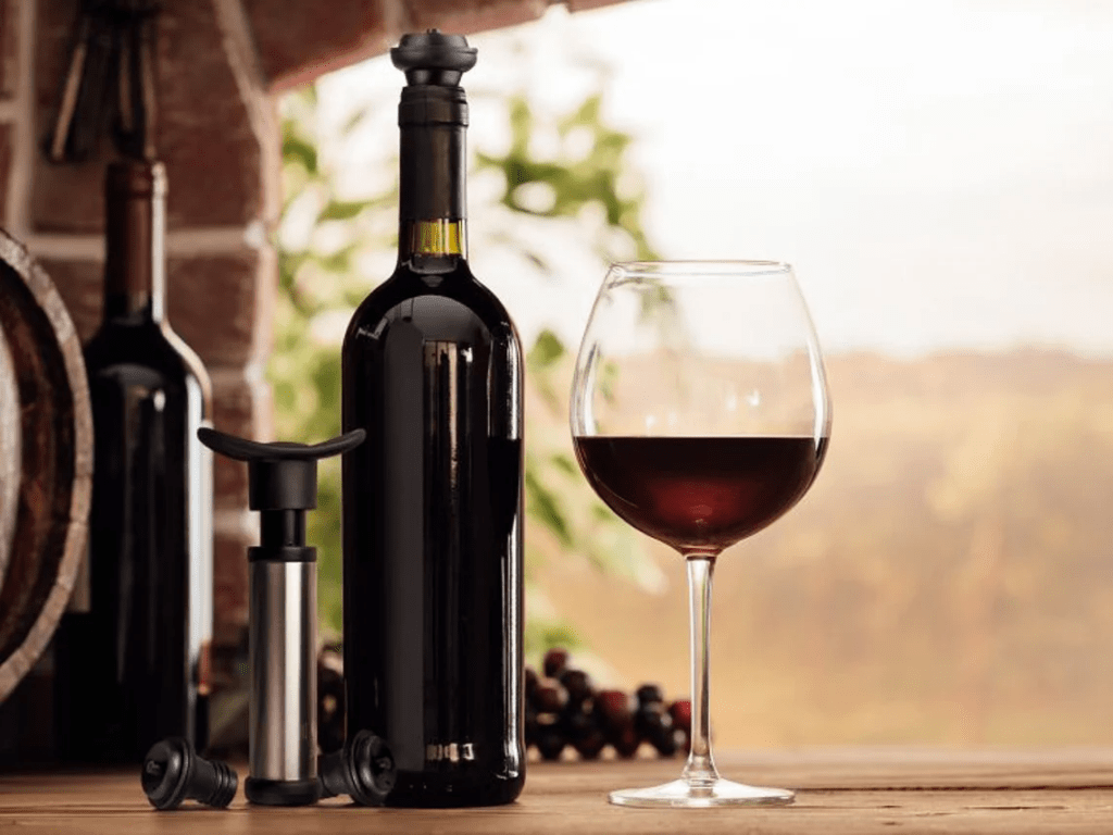 bomba vacío vino