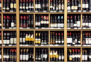 étagère de stockage de vin