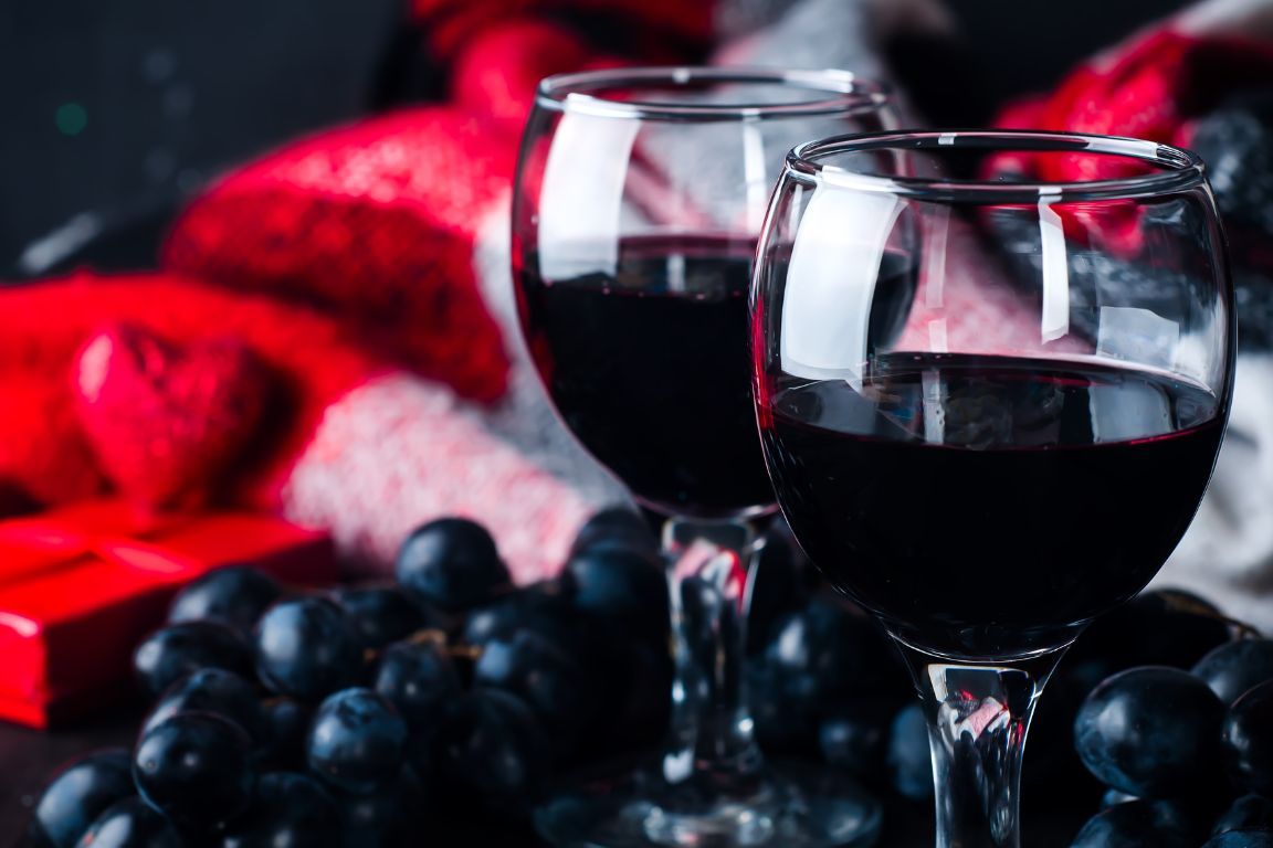 azucar vino tinto